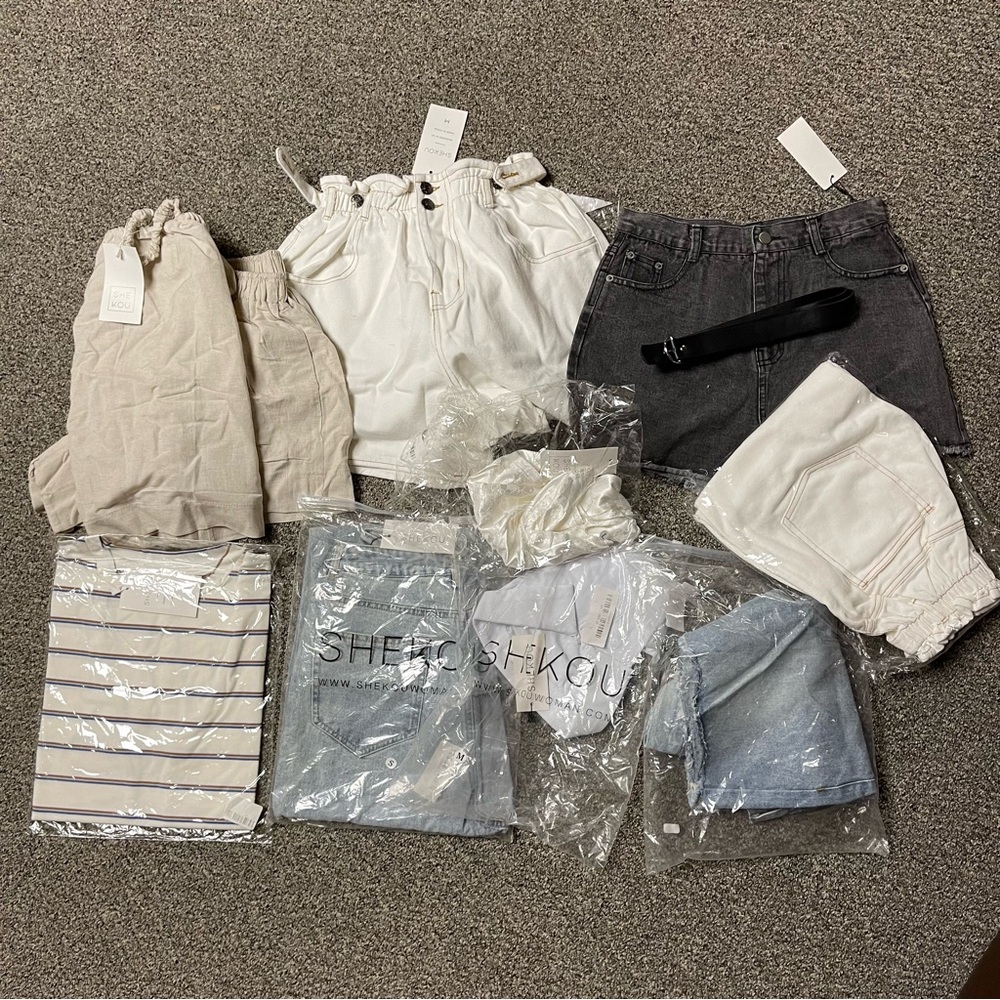 7 items from Shekou NWT bundle multiple items S and M boutique new box summer